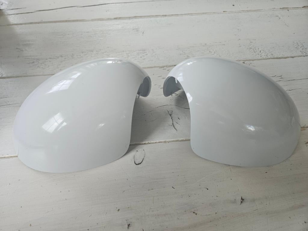 Mini R55-R61 Powerfold Spiegelkappen Wit OEM, Auto-onderdelen, Spiegels, Ophalen of Verzenden, Gebruikt, Mini