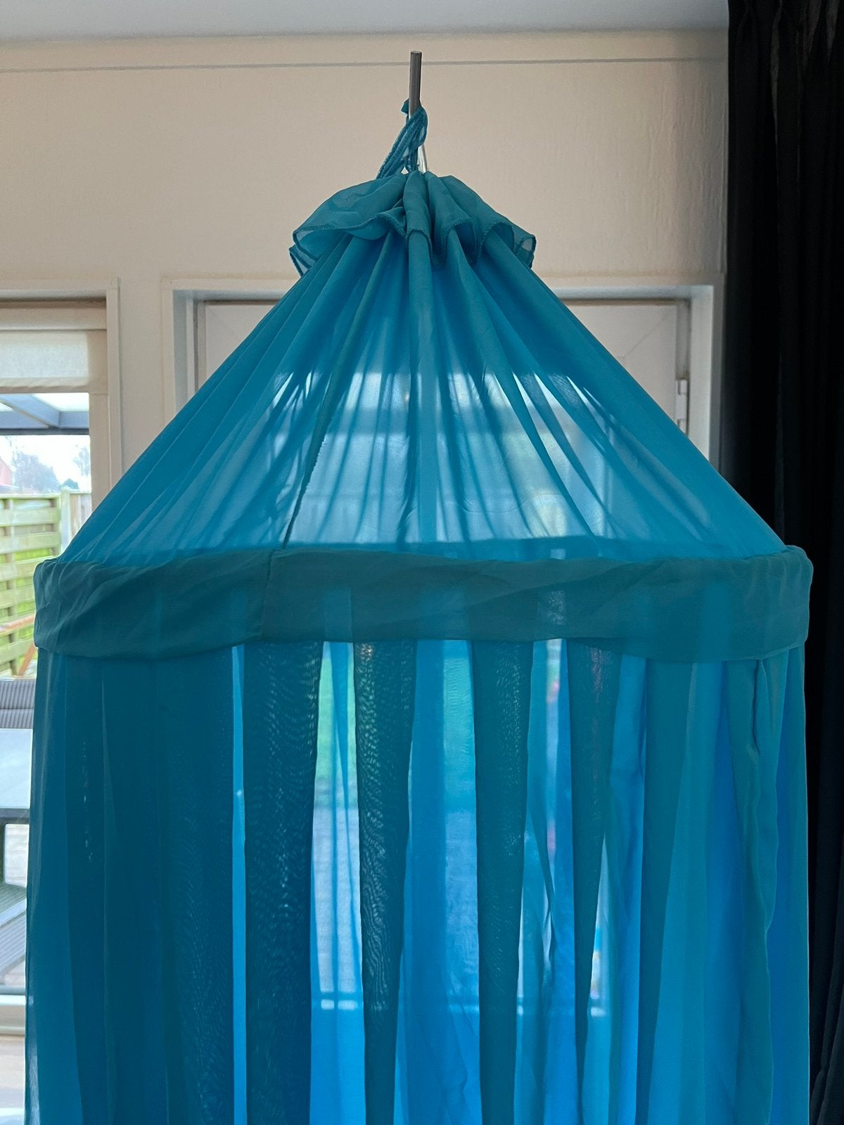 Hemeltje blauw met of zonder standaard, Kinderen en Baby's, Ophalen, Zo goed als nieuw, Klamboe