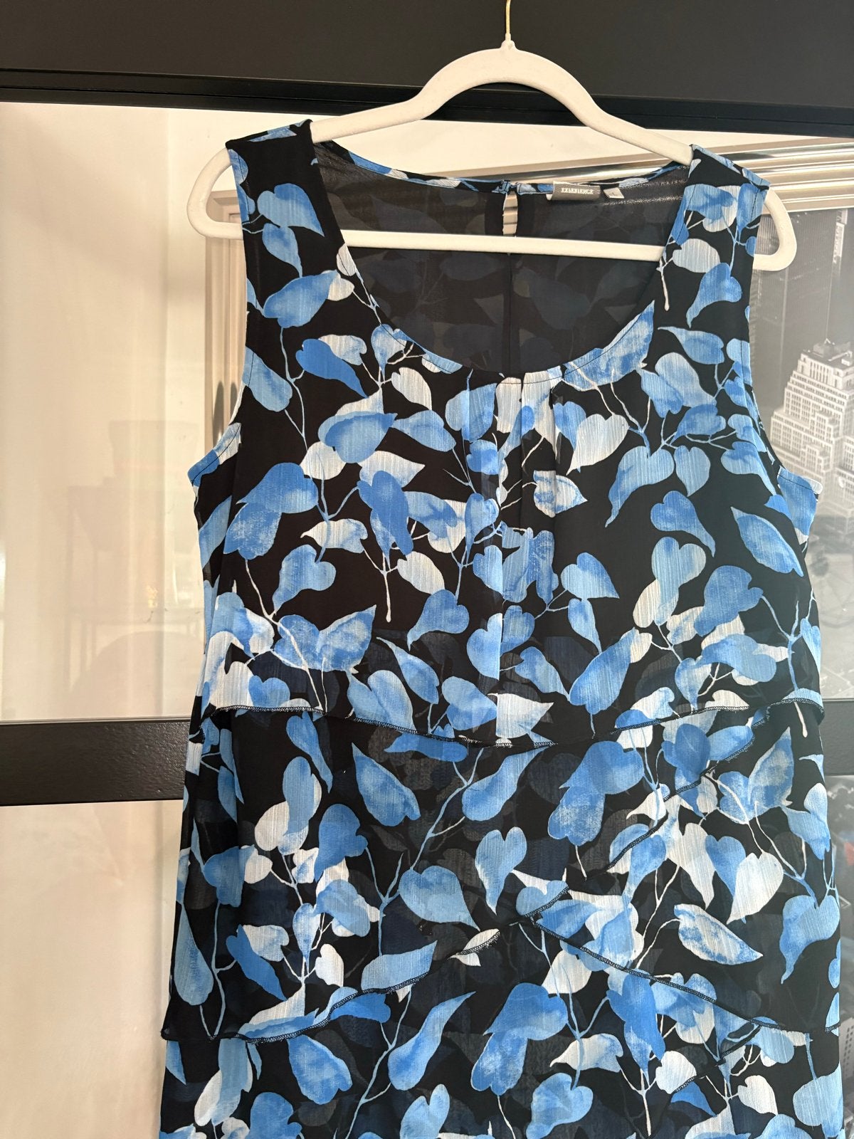 Signature Jurk Maat L, Kleding | Dames, Blauw, Maat 42/44 (L), Ophalen of Verzenden, Gedragen
