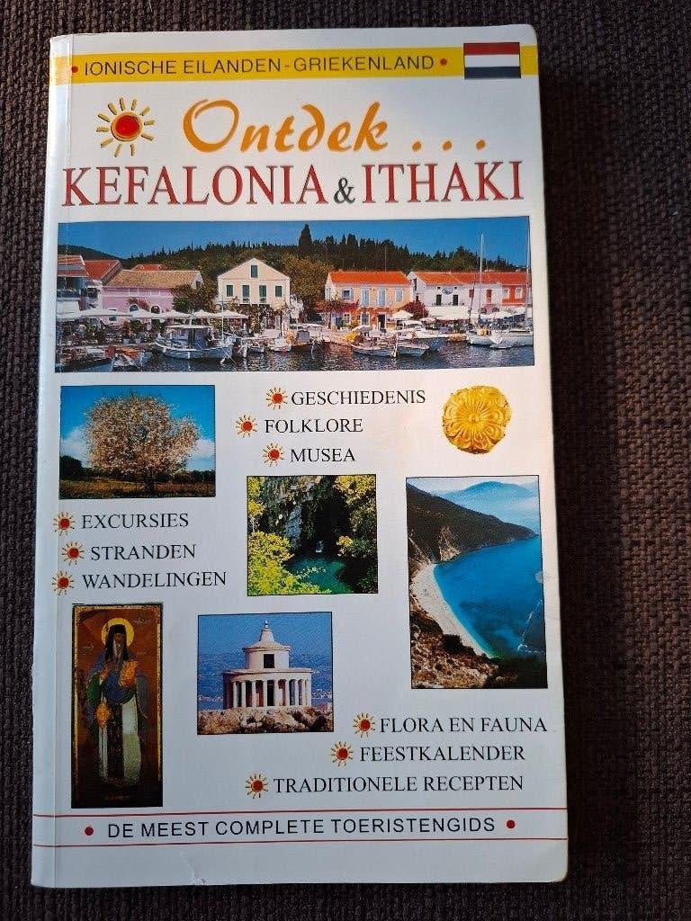 Ontdek Kefalonia & Ithaki - Ionische Eilanden Griekenland, Boeken, Europa, Ophalen of Verzenden, Reisgids of -boek, Onbekend