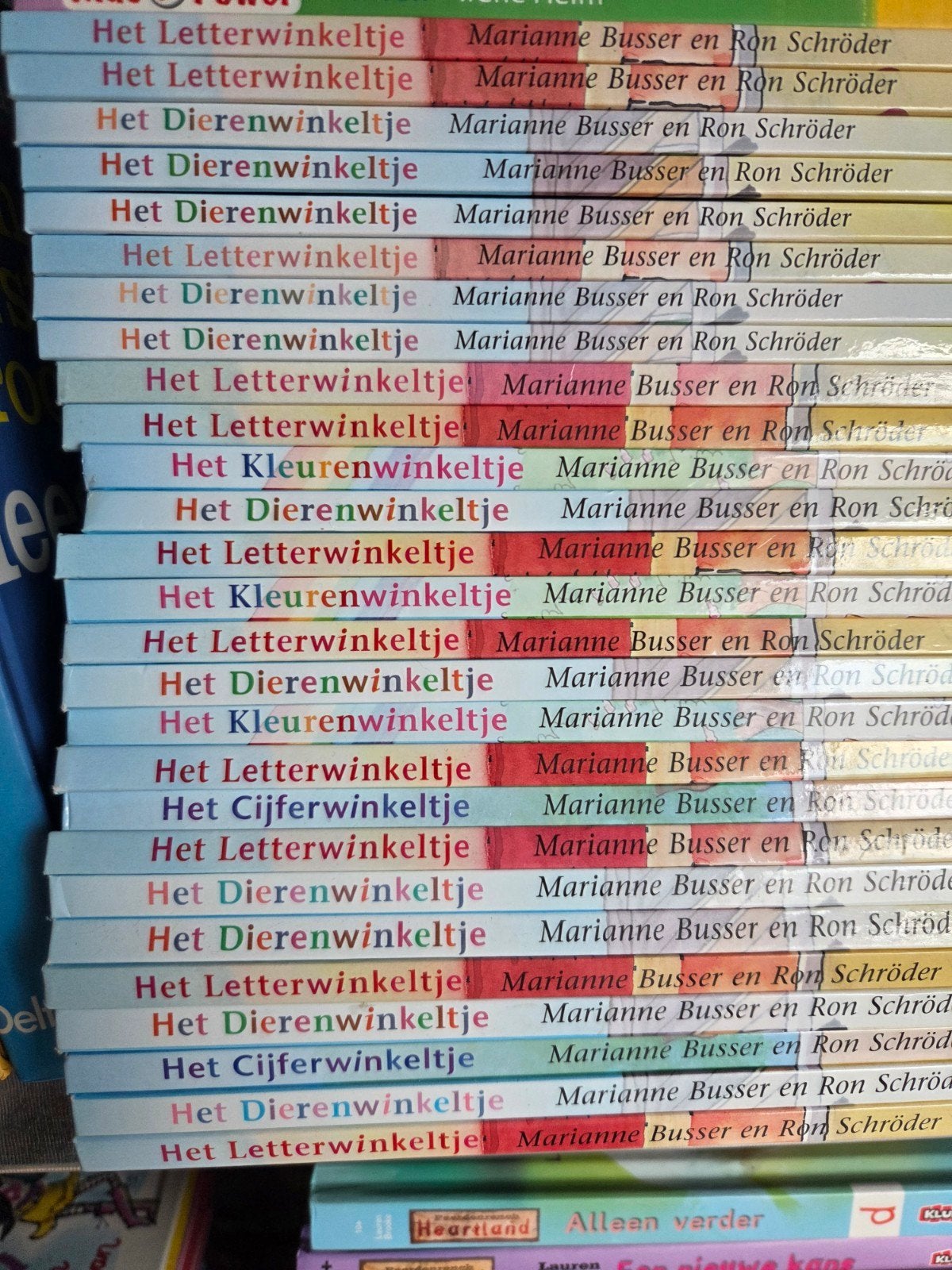 Winkeltje - Verzameling boeken - Marianne Busser, Boeken, Ophalen of Verzenden, Zo goed als nieuw, Fictie algemeen