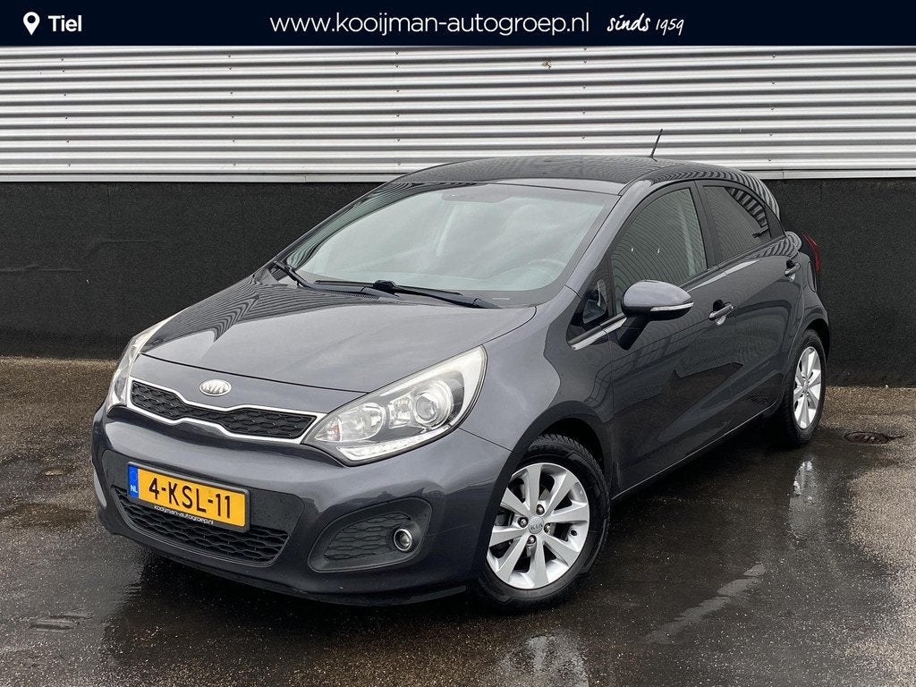 Kia Rio 1.2 CVVT Super Pack Navigatie, airconditioning, park, Auto's, Euro 5, 4 cilinders, Origineel Nederlands, Handgeschakeld