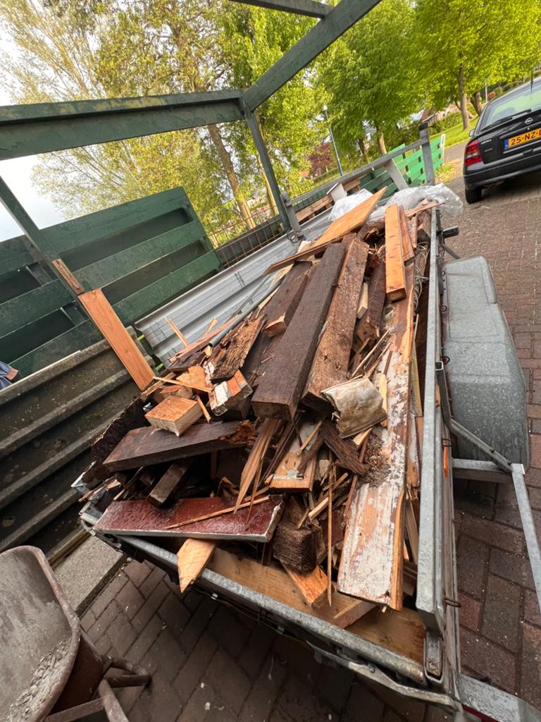 Brandhout, gratis, Tuin en Terras, Minder dan 3 m³, Ophalen