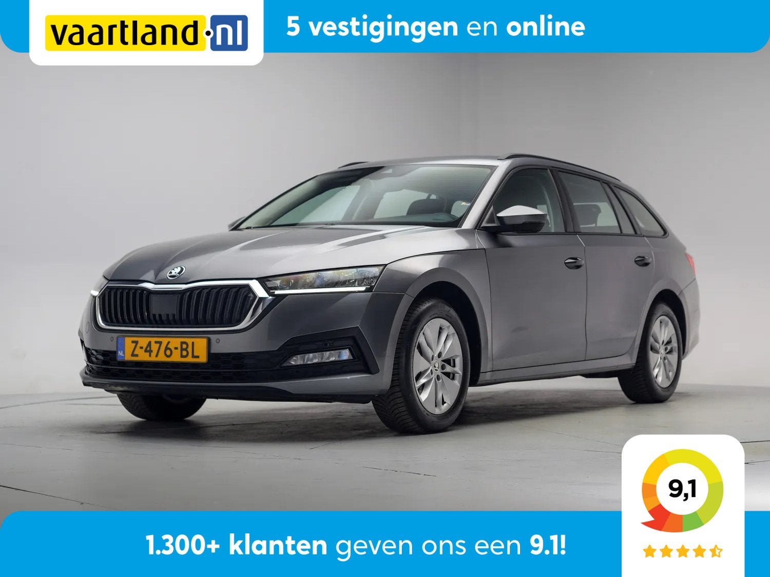 Skoda Octavia 1.0 TSI Business Edition [ Navi Virtual LED Ca, Auto's, Skoda, Gebruikt, Origineel Nederlands, Handgeschakeld, 19 km/l