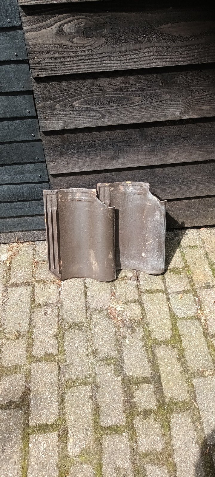 Gratis ophalen +_ 165 bruin opnieuw verbeterde hollandse, Ophalen, Gebruikt, Steen of Klei, 15 m² of meer