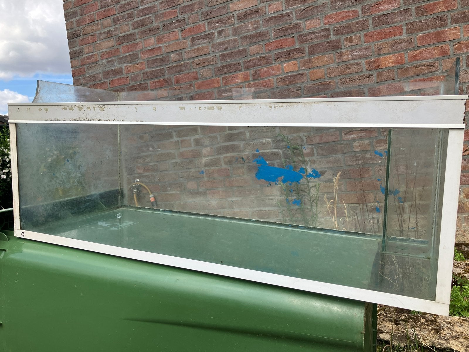 20 bakken Aquariums + biologen 3 kamers L100 x B40 x H40, Ophalen, Gebruikt, Leeg aquarium