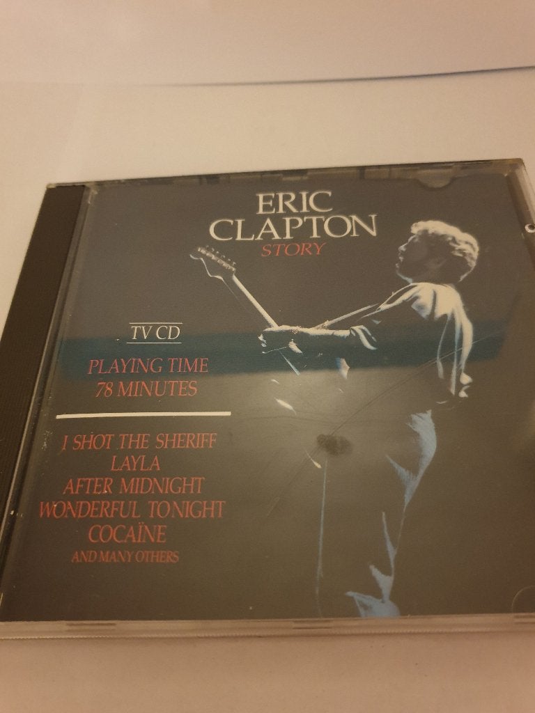 1349 eric clapton - story, Verzenden, Zo goed als nieuw, Poprock