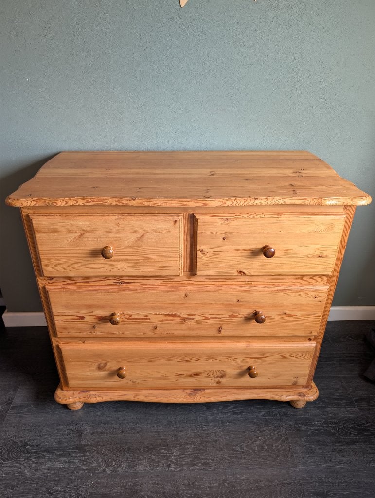 commode grenen, Kinderen en Baby's, Ophalen, Gebruikt, 50 tot 70 cm, 100 cm of meer