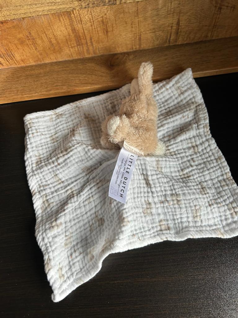 Little dutch konijn knuffeldoekje knuffeldoek knuffel, Ophalen of Verzenden, Zo goed als nieuw, Overige typen