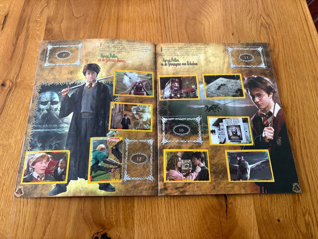 Harry Potter Panini stickerboek met losse stickers, Ophalen, Gebruikt, Boek of Poster