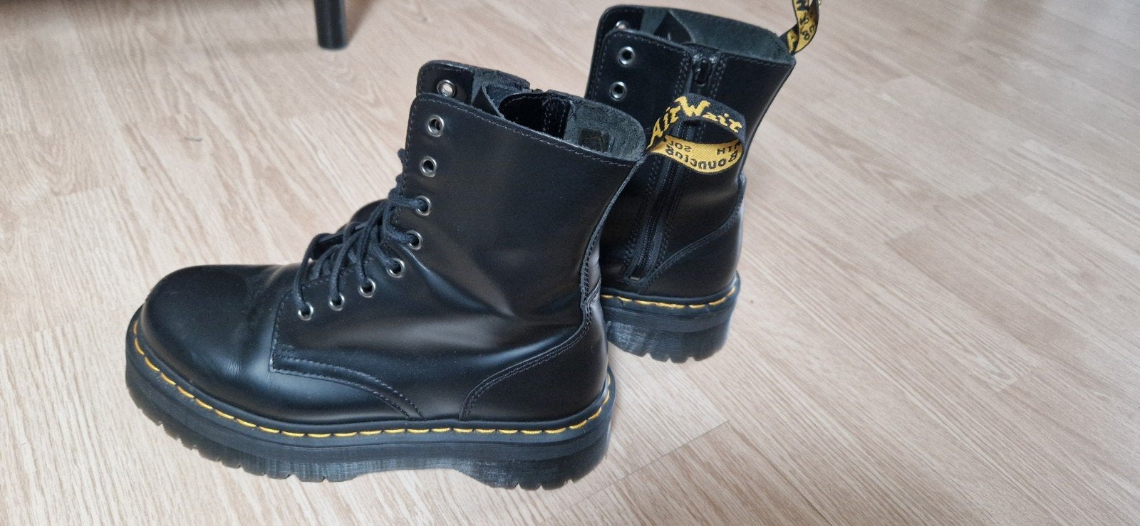 Dr. Martens Jadon Laarzen - Zwart, Maat 40, Kleding | Dames, Schoenen, Zwart, Lage of Enkellaarzen, Ophalen of Verzenden, Dr. Martens