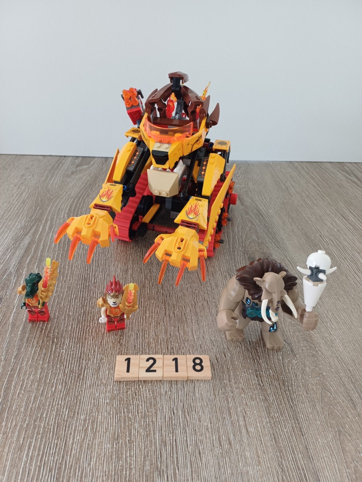 Lego Chima Laval's Fire Lion 70144, Ophalen of Verzenden, Gebruikt