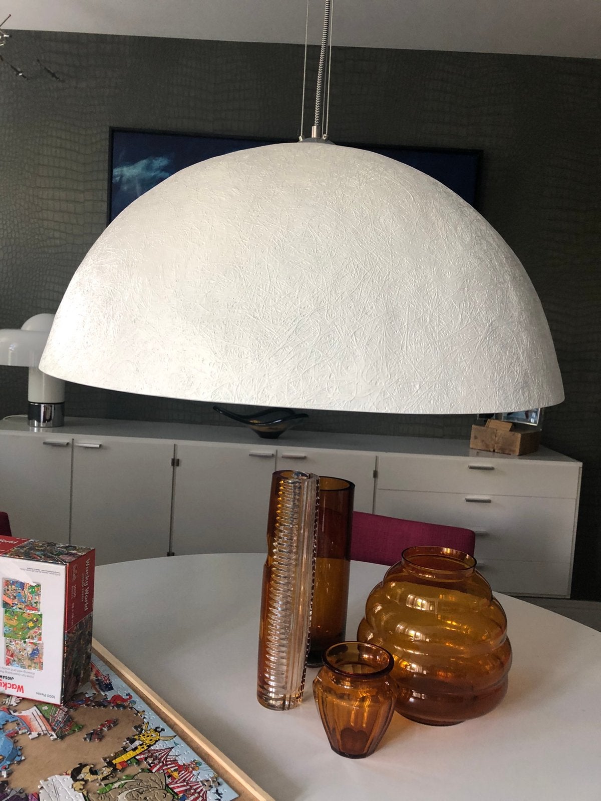 Moderne hanglamp vraagprijs 60 euro, Huis en Inrichting, Ophalen, Zo goed als nieuw