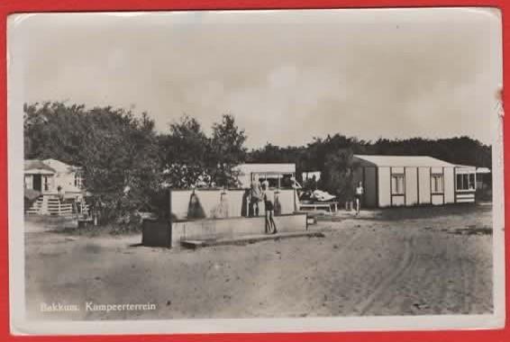Bakkum (N.H.) - Kampeerterrein(Wasplaats, tenthuisjes) jr'60, Verzenden, 1940 tot 1960, Gelopen, Noord-Holland