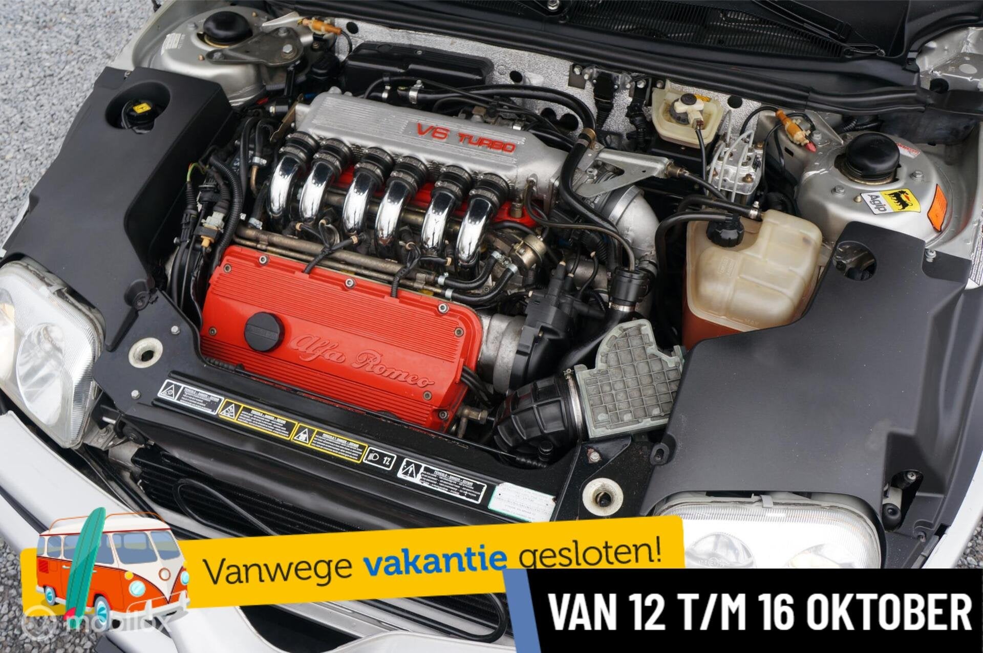 Alfa Romeo GTV (916) 2.0 V6 Turbo Benzina Airco Documentatie, Auto's, Gebruikt, 201 pk, Leder en Stof, 1000 kg