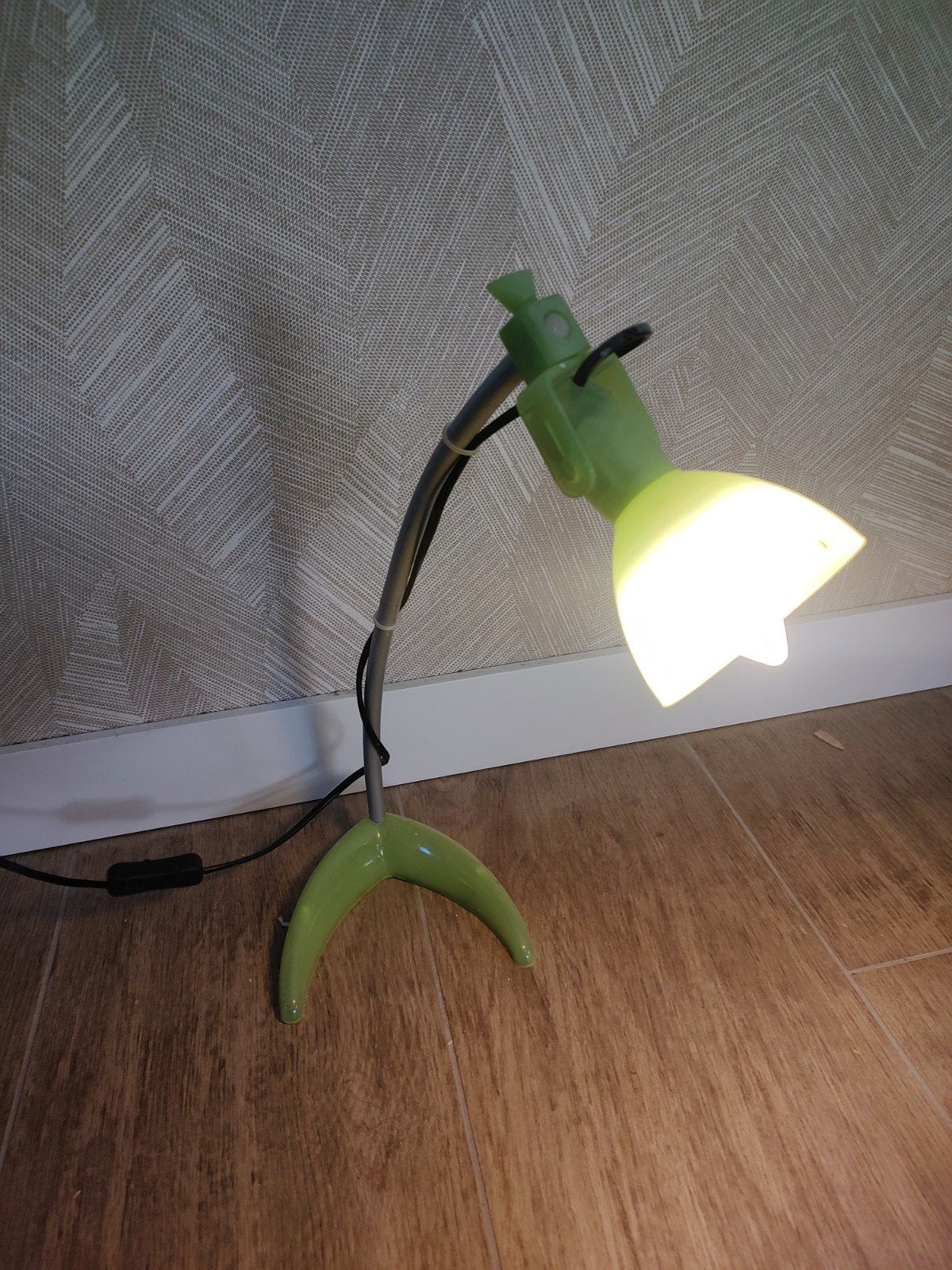 IKEA MÖRKER Bureaulamp Groen - Verstelbaar, Bureaulamp, Gebruikt, Groen, Overige fittingen