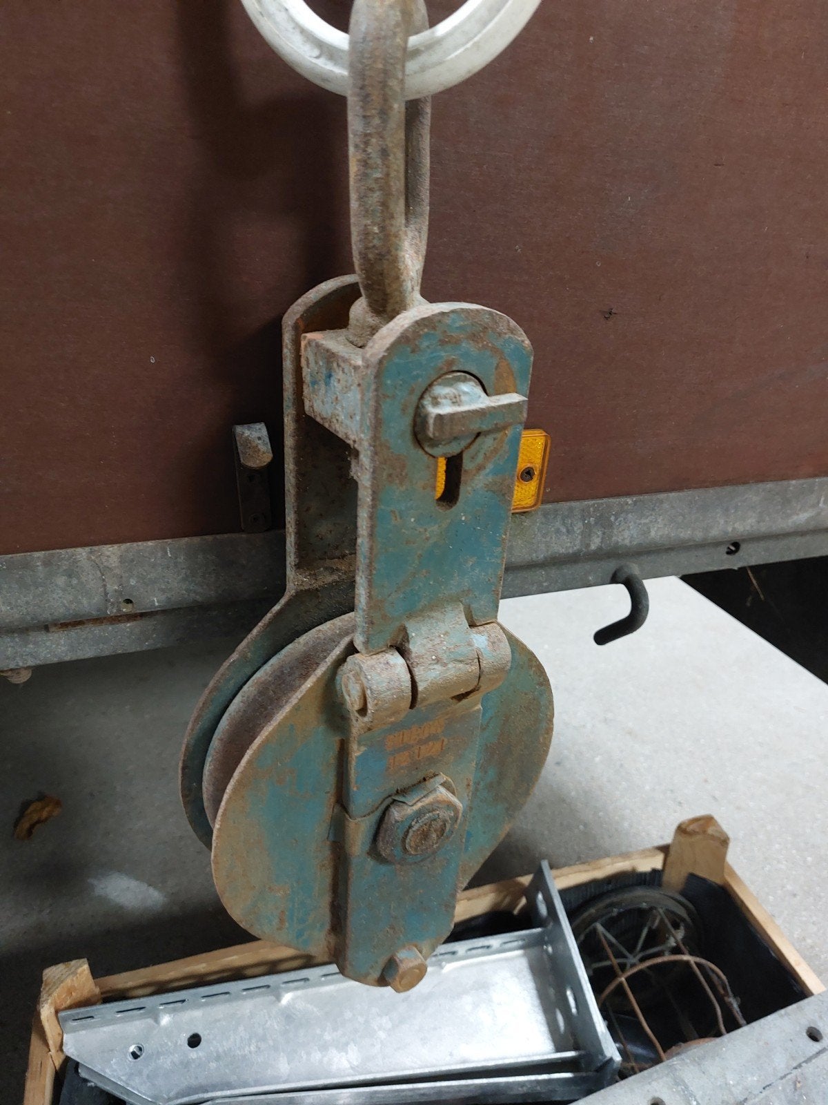 Robuuste Katrol 1000kg - Zware Lasten, Ophalen, Gebruikt, Handmatig
