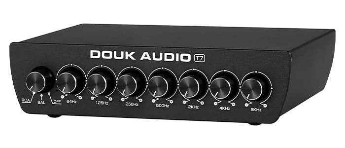 DOUK AUDIO T7 7-Band XLR / RCA Equalizer, Audio, Tv en Foto, Cd-spelers, Ophalen of Verzenden, Nieuw, Overige merken