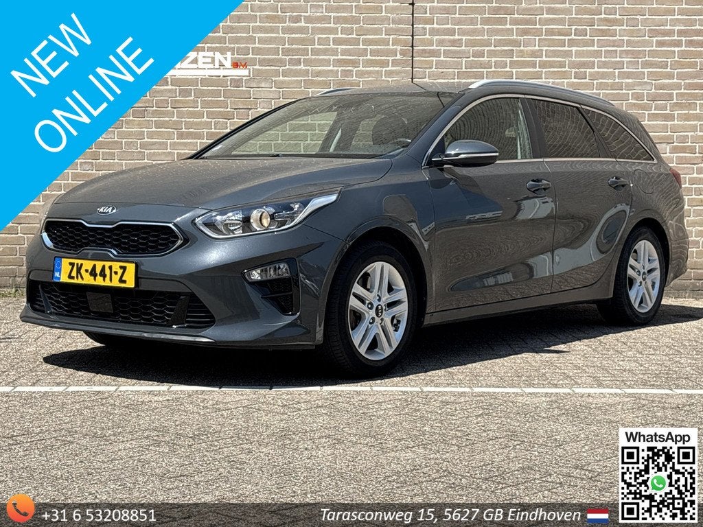 Kia Ceed Sportswagon 1.0 T-GDi DynamicPlusLine | Leder | Cli, Auto's, Kia, Bedrijf, Te koop, (Pro) Cee d, ABS, Achteruitrijcamera