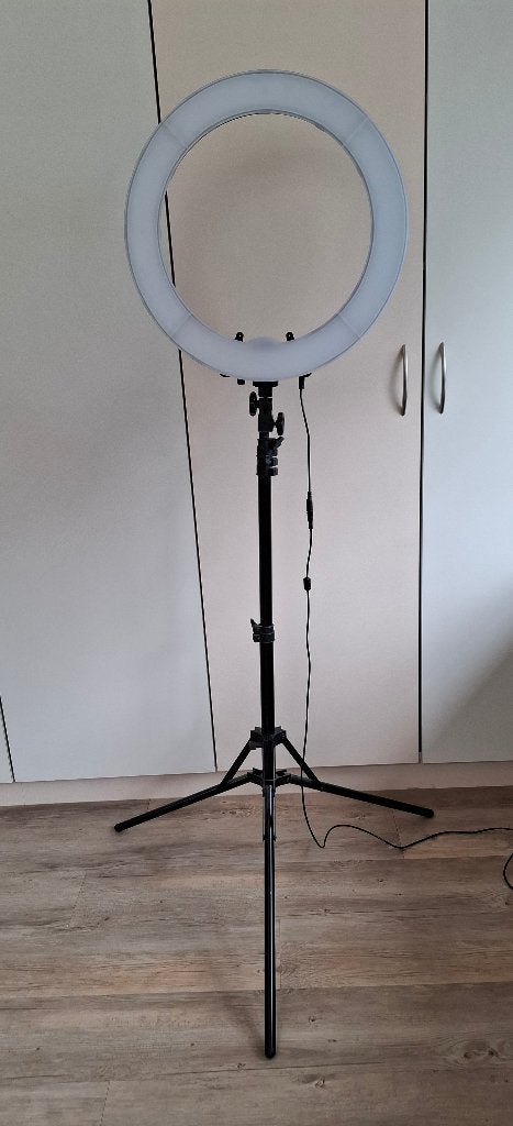 Ringlamp op statief, Ophalen of Verzenden, Nieuw, Overige typen