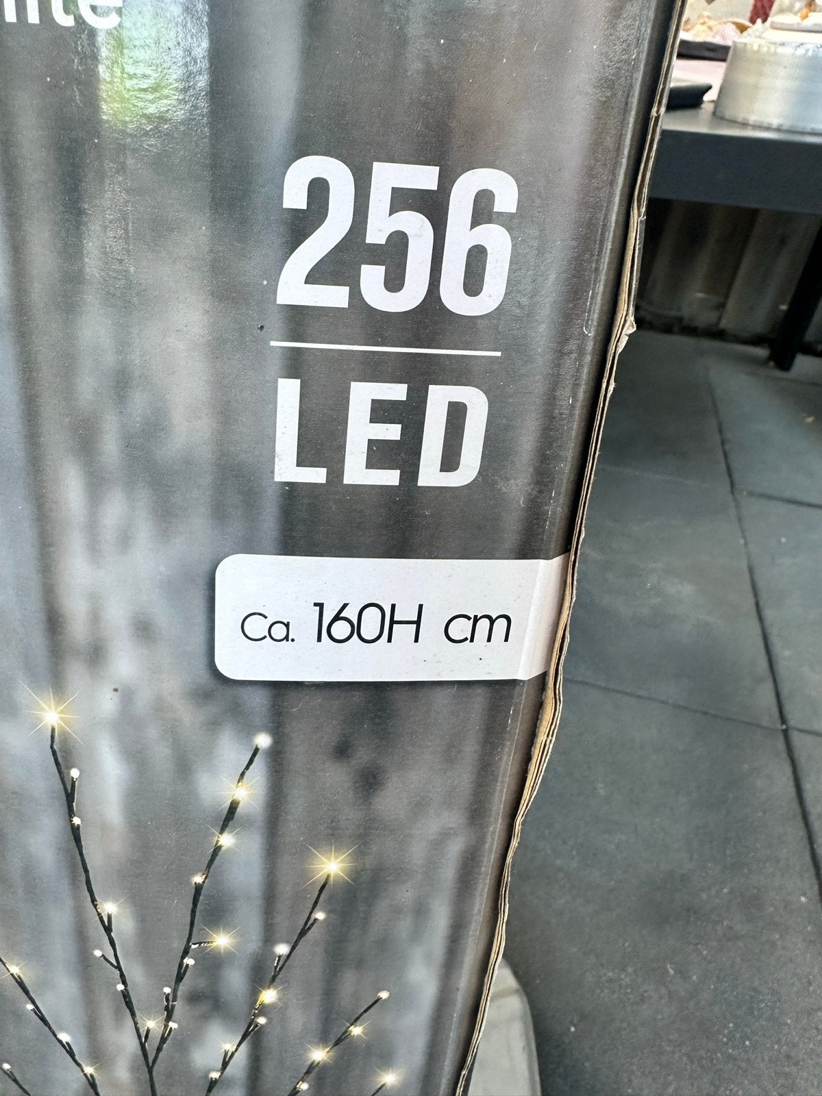 LED Lichtboom Warm Wit - 160 cm met 256 LED's, Ophalen, Overige materialen, Minder dan 50 watt, Overige typen