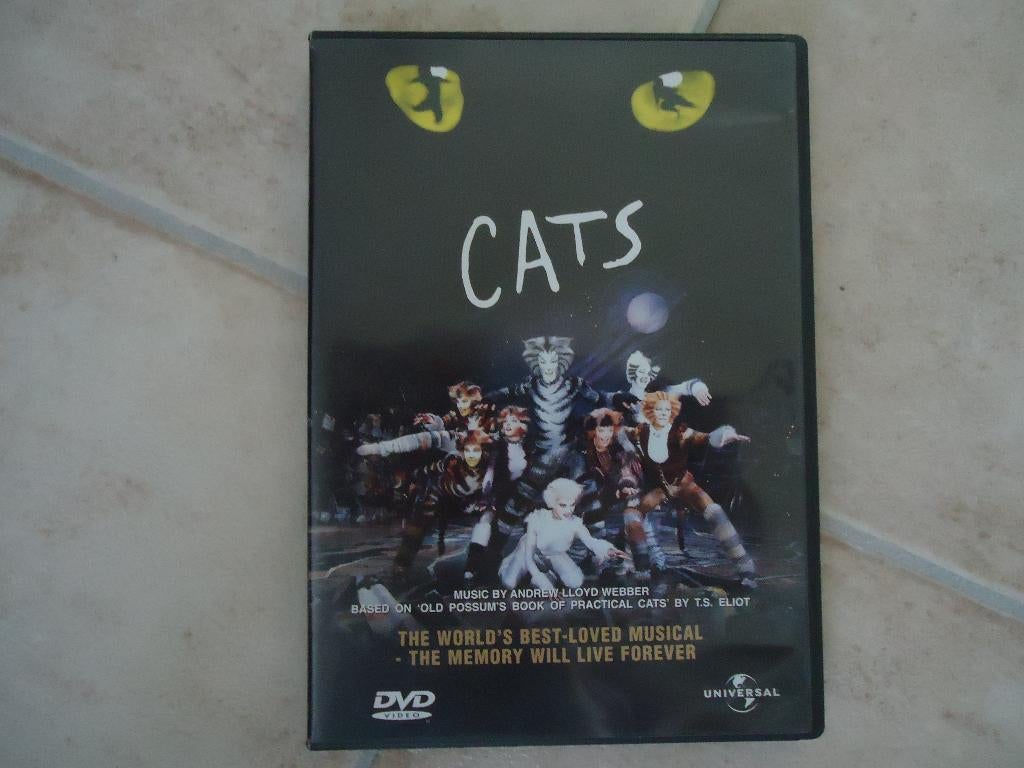 muziek - musical - Cats - de legendarische musical verfilmd, Alle leeftijden, Ophalen of Verzenden, Gebruikt, Muziek en Concerten