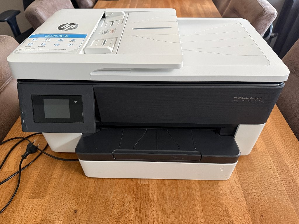 HP OfficeJet Pro 7720 A3 printer, Ophalen, Kleur printen, HP Officejet Pro, Inkjetprinter