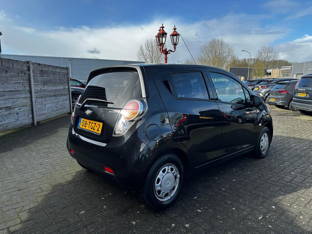 Chevrolet Spark 1.0 16V LS Bi-Fuel| Airco | Nette Staat, Auto's, Chevrolet, Voorwielaandrijving, Euro 5, Stof, Zwart