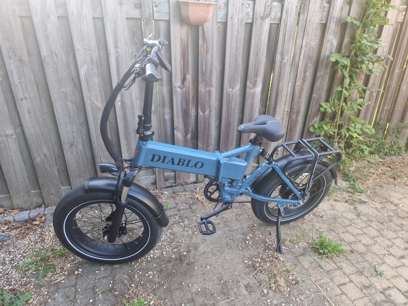 nieuwstaat Diablo storm fatbice anderhalf jaar oud, Fietsen en Brommers, Fietsen | Vouwfietsen, Ophalen, Zo goed als nieuw, 20 inch of meer