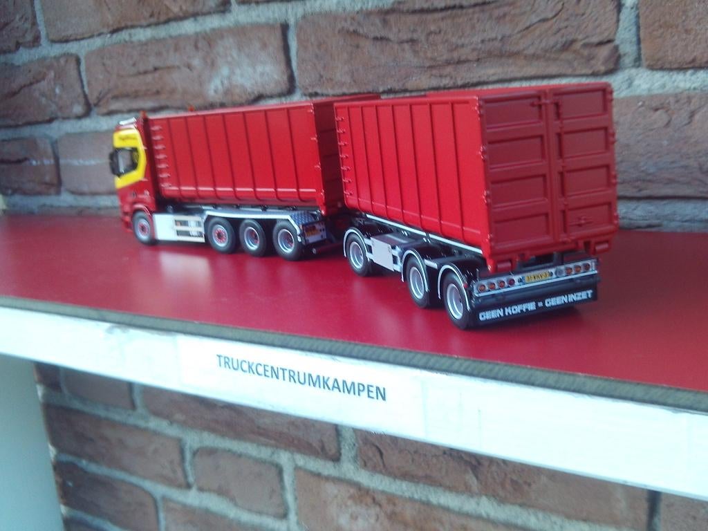 WSI  Scania  R  Highline  6 x 2  van   A.  Theunissen, Hobby en Vrije tijd, Modelauto's | 1:50, Ophalen of Verzenden, Nieuw, Bus of Vrachtwagen