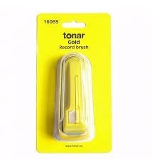 Tonar Gold Record Brush – Vinylplatenborstel met Velvet, Ophalen of Verzenden, Nieuw, Thorens