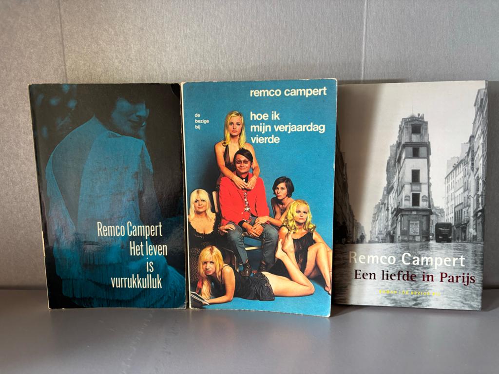 Remco Campert Boeken: Een Liefde in Parijs, Het Leven is Vur, Boeken, Ophalen of Verzenden, Gelezen, Nederland