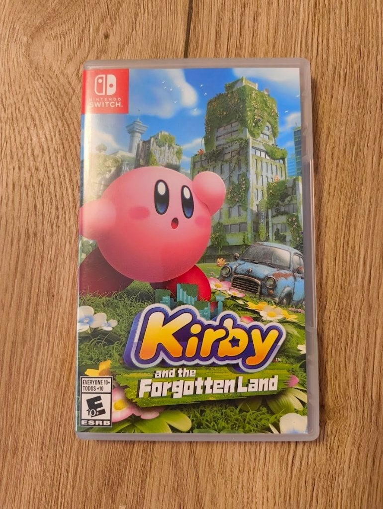 Kirby en de Vergeten Wereld Switch, Spelcomputers en Games, Games | Nintendo Switch, Zo goed als nieuw, Avontuur en Actie, 2 spelers