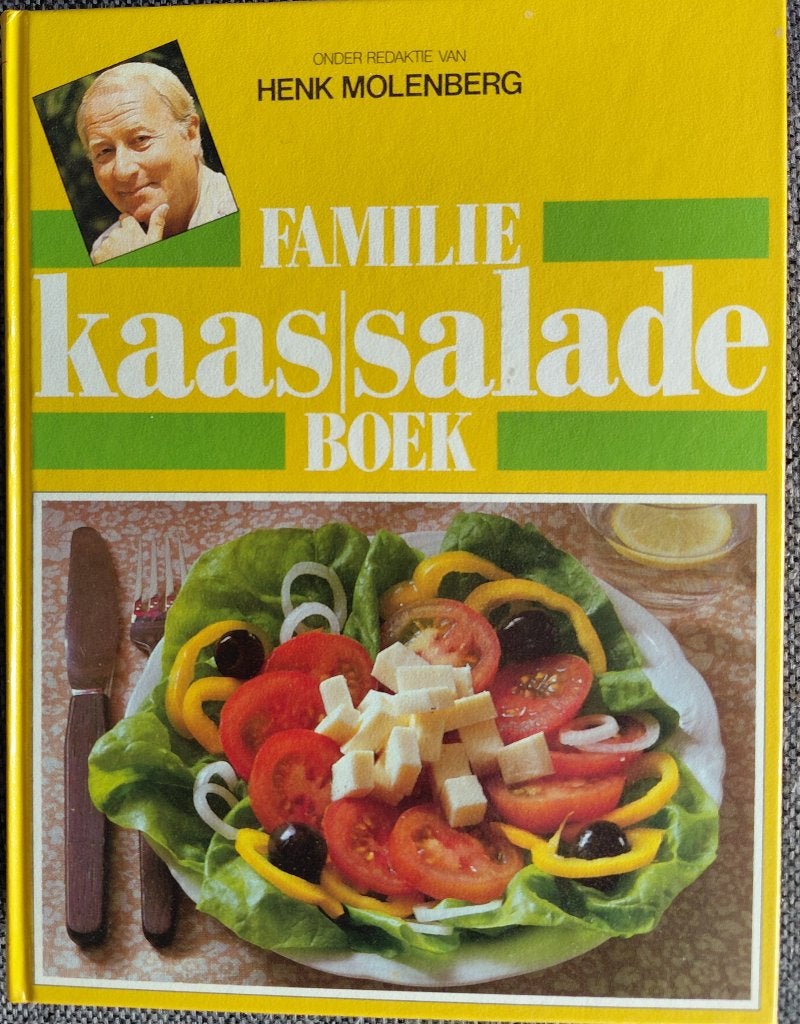 Familie Kaassalade Boek - Meer dan 500 recepten, Ophalen, Gezond koken, Henk Molenberg, Zo goed als nieuw