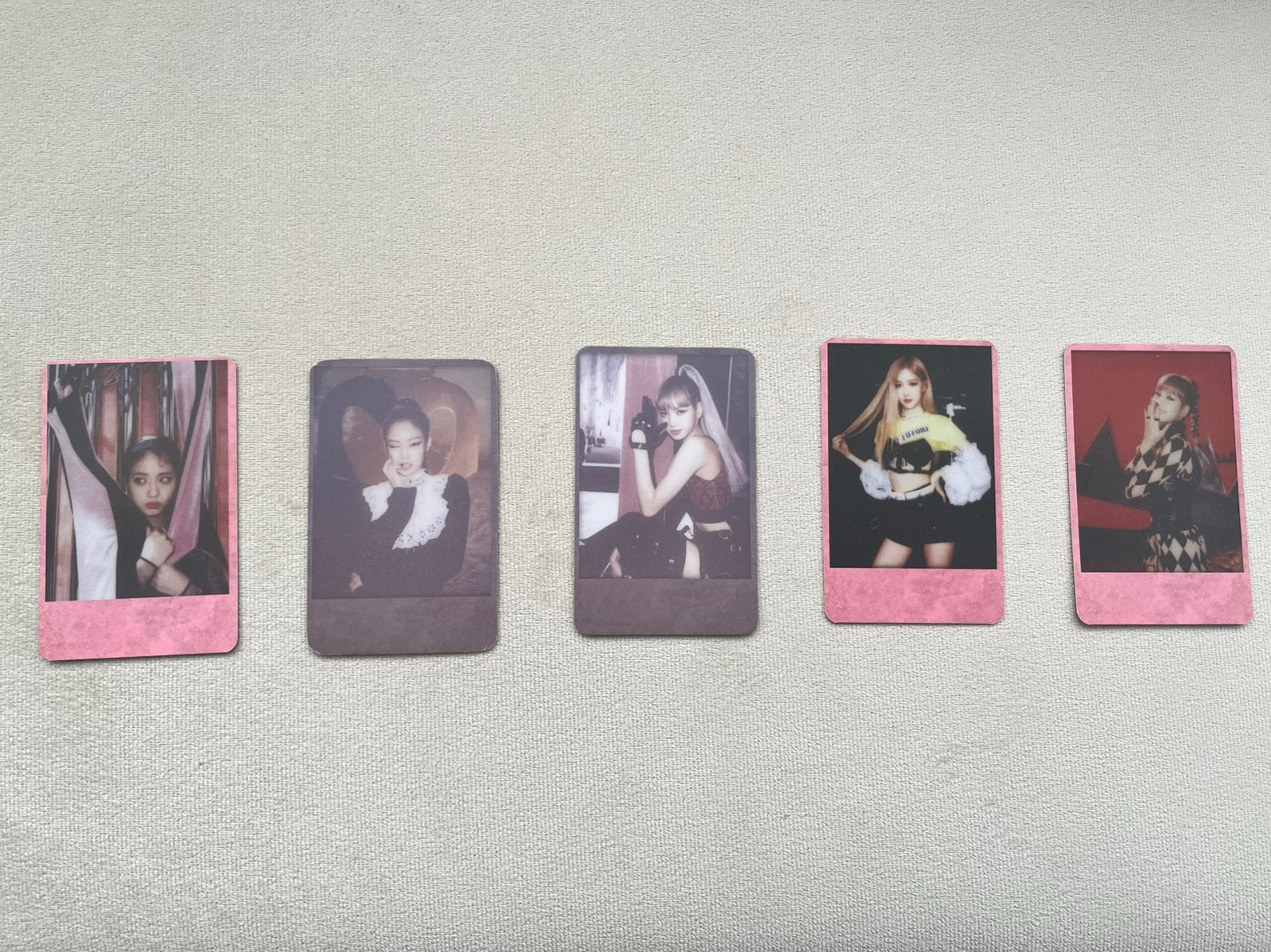 BLACKPINK Kill This Love polariods - 5 stuks, Ophalen of Verzenden, Zo goed als nieuw, Foto of Kaart