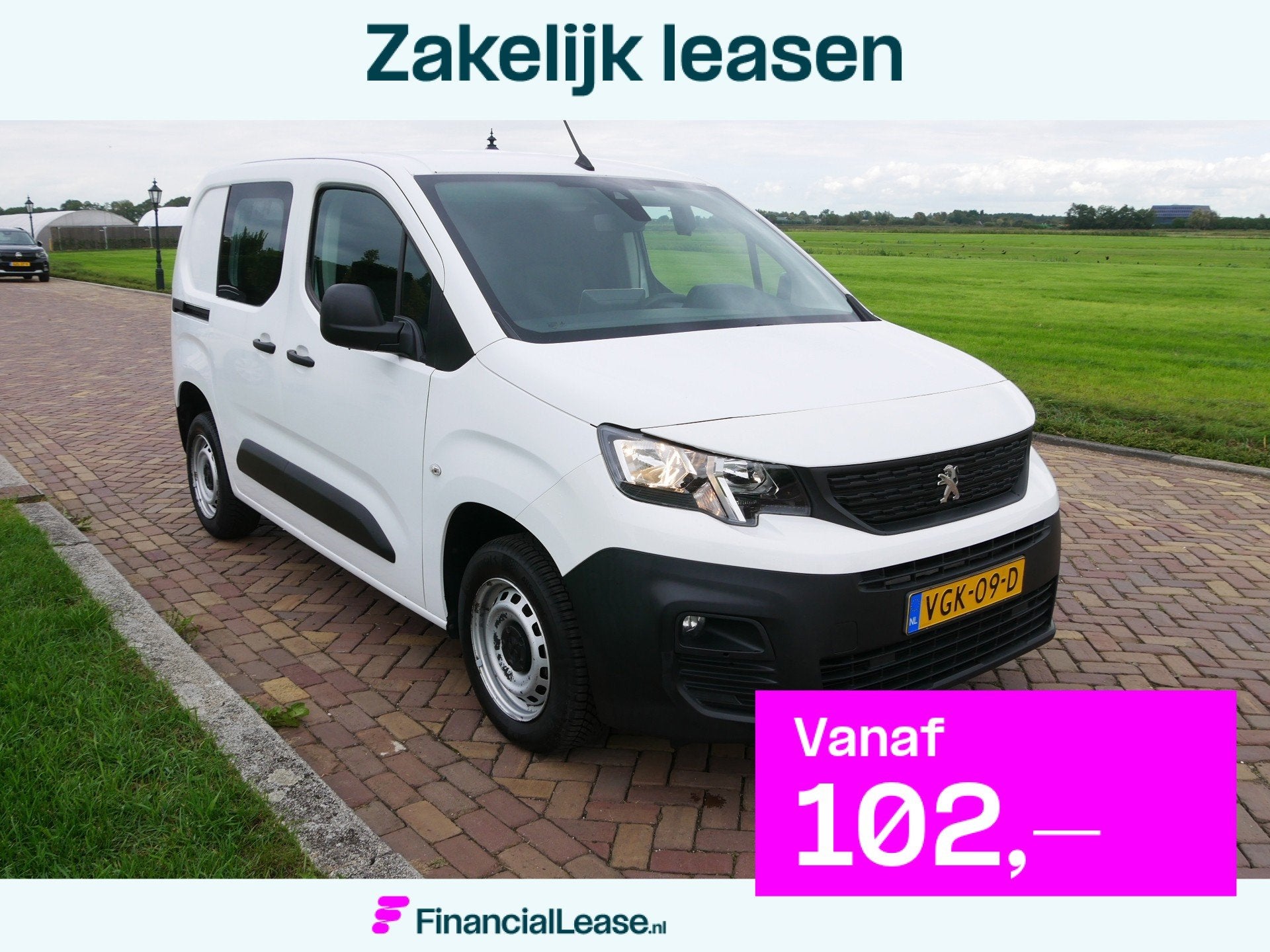 Peugeot Partner 1.5 BlueHDI Premium 75kW | AC | NAVI | 5999, Voorwielaandrijving, Stof, Gebruikt, 4 cilinders