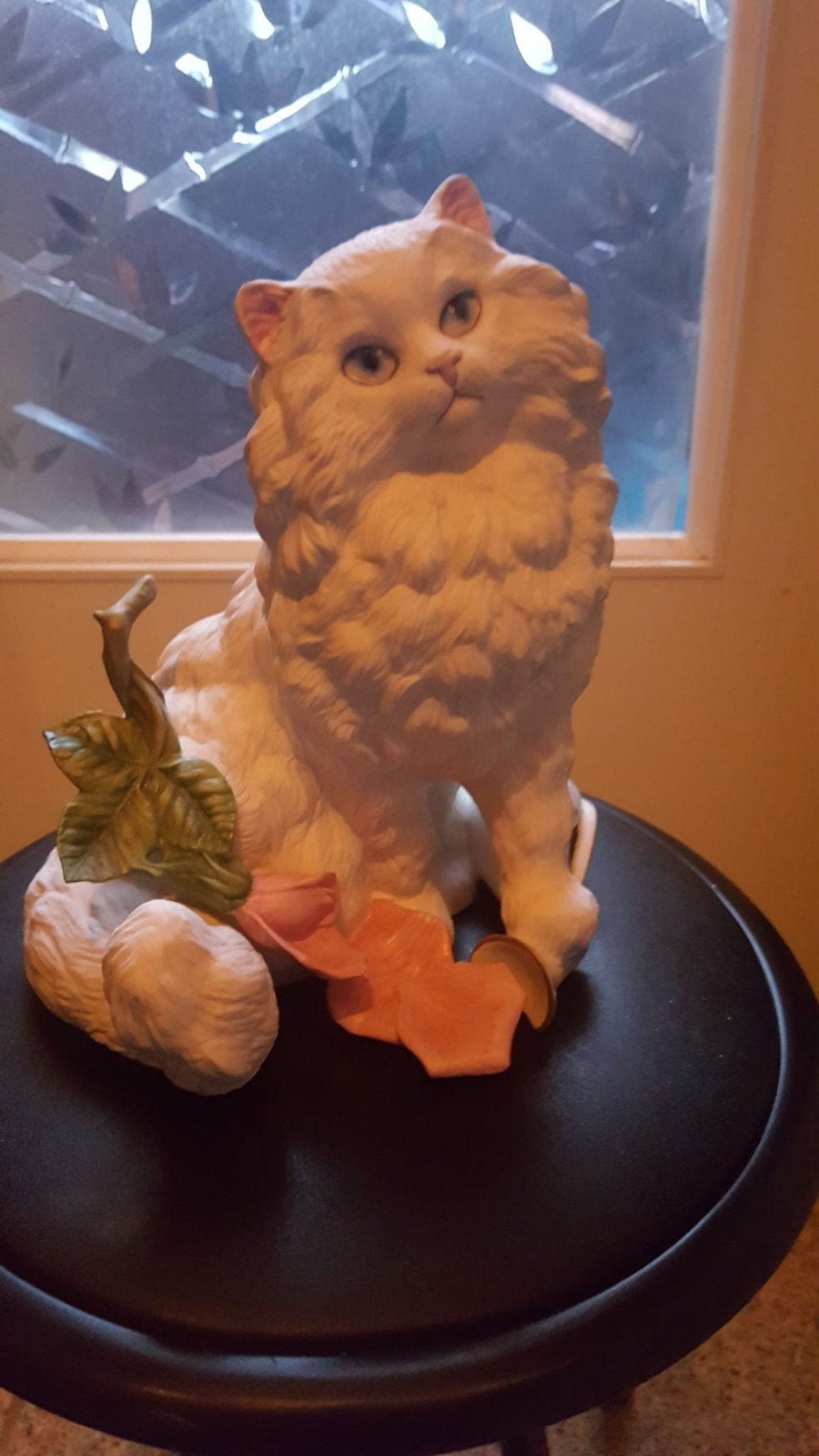 Franklin mint porseleine poes, Ophalen, Zo goed als nieuw, Hond of Kat, Beeldje of Figuurtje