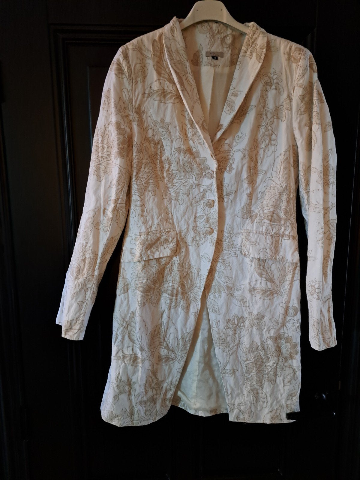 DAMES JAS MAAT 38 MERK LA LIGNA ZGAN, Ophalen of Verzenden, Zo goed als nieuw, Maat 38/40 (M), Beige