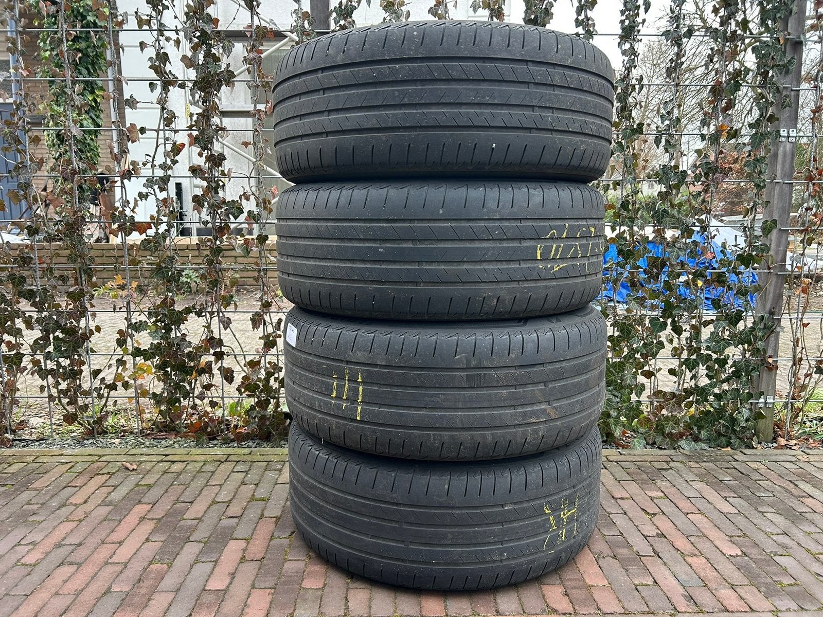 BMW IX i20 1010 21 inch 5x112 Bridgestone Alenza 2022 * TPMS, Auto-onderdelen, Banden en Velgen, Ophalen, Gebruikt, 255 mm, Banden en Velgen
