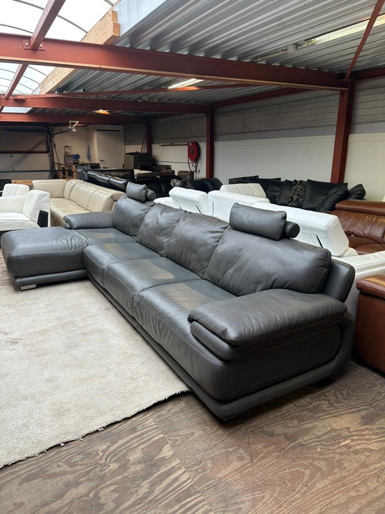Design leren hoekbank bank bankstel leer Chateau Dax Z.G.A.N, 2871SK, 125 cm of meer, Mariansoliak8@gmail.com, Ophalen of Verzenden