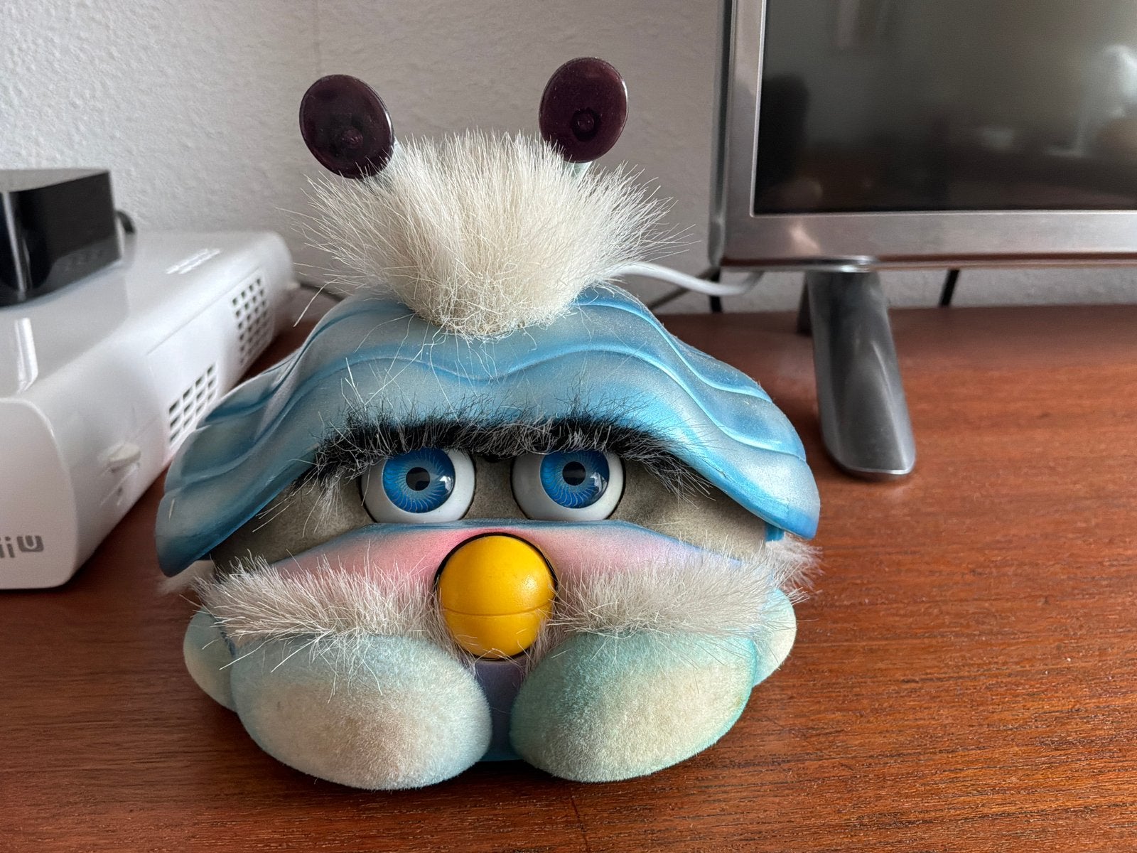 vintage furby blue moon shelby Tiger 2001 werkt 100% gen 1, Ophalen, Zo goed als nieuw