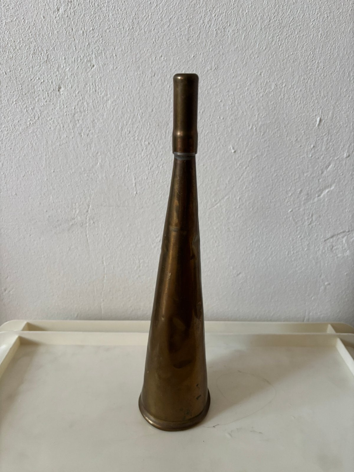 Messing scheepstoeter, Ophalen of Verzenden, Zo goed als nieuw, Metaal
