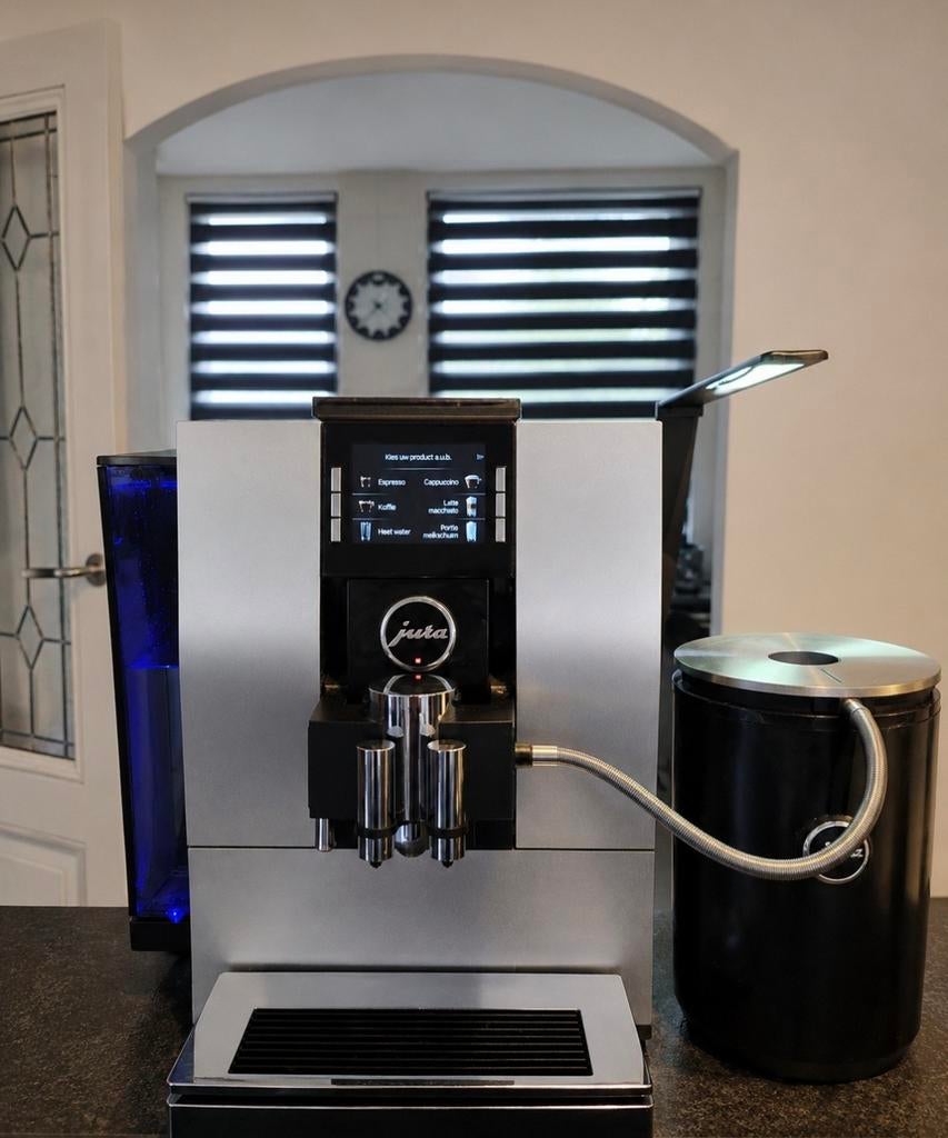 Jura Z6 Aluminium Espressomachine - Topconditie!, Witgoed en Apparatuur, Koffiezetapparaten, Ophalen, Info@jura.com, Jura, 10 kopjes of meer