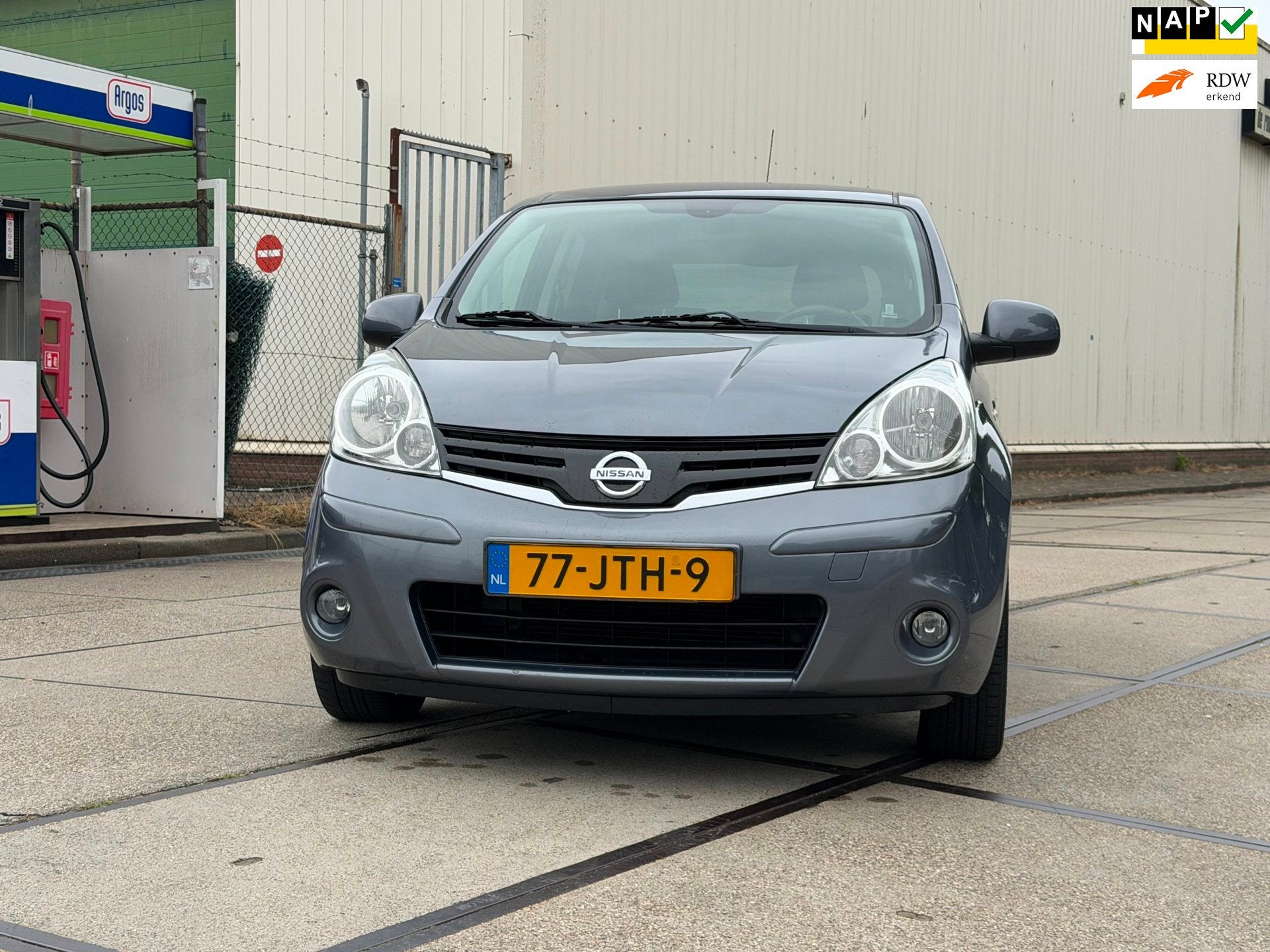 Nissan Note 1.4 Acenta Airco/Pdc LageKm Nap Apk, Voorwielaandrijving, Gebruikt, 4 cilinders, Blauw