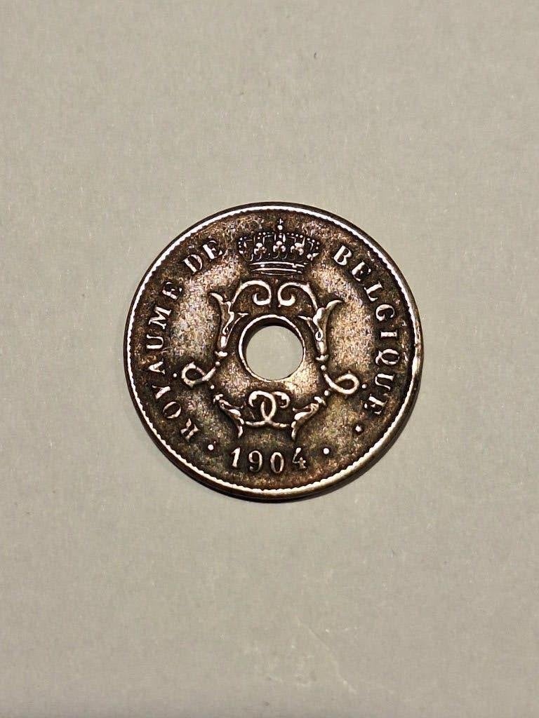 munt België 10 centimes 1904 F, Postzegels en Munten, Munten | België, Ophalen of Verzenden, Overig, Losse munt