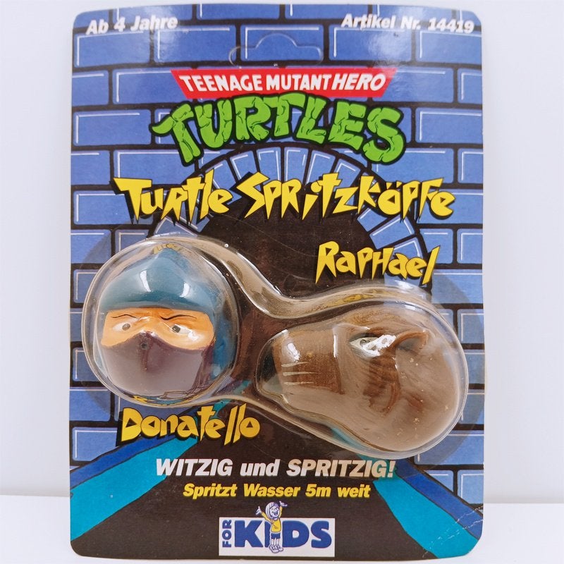 TMNT Shredder & Splinter Mirage Studios 1990 Water Funballs, Ophalen of Verzenden, Nieuw