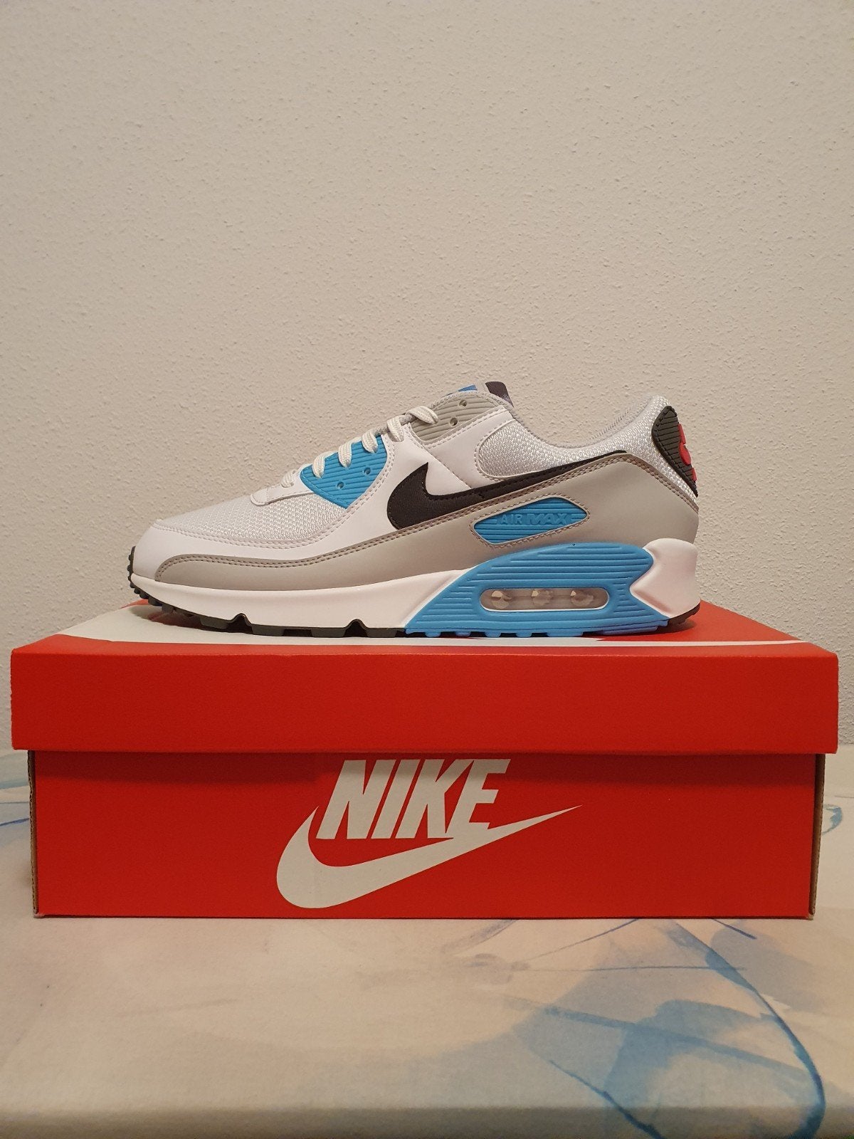 Nieuwe Nike Air Max 90. Maat 46, Kleding | Heren, Schoenen, Nike air max, Overige kleuren, Nieuw, Ophalen of Verzenden