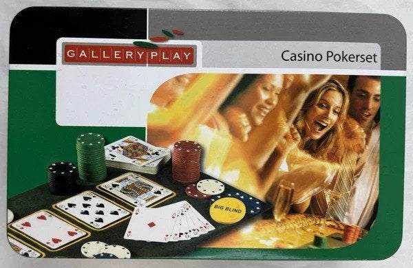 Gallery Play Casino Pokerset Pokerchips Kaarten Big Blind, Coolsingel 104, 3011 AG Rotterdam, Netherlands, Verzenden, Onbekend