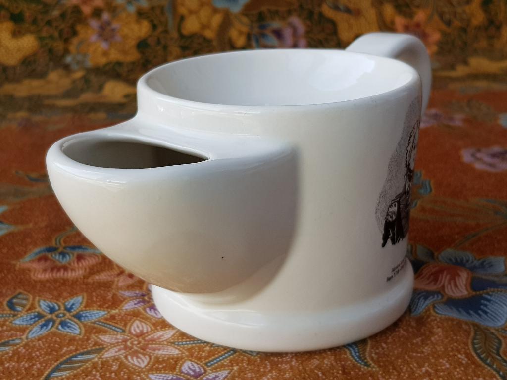 Mooie vintage Wade scheerkom uit Engeland met Lord Nelson., Ophalen of Verzenden
