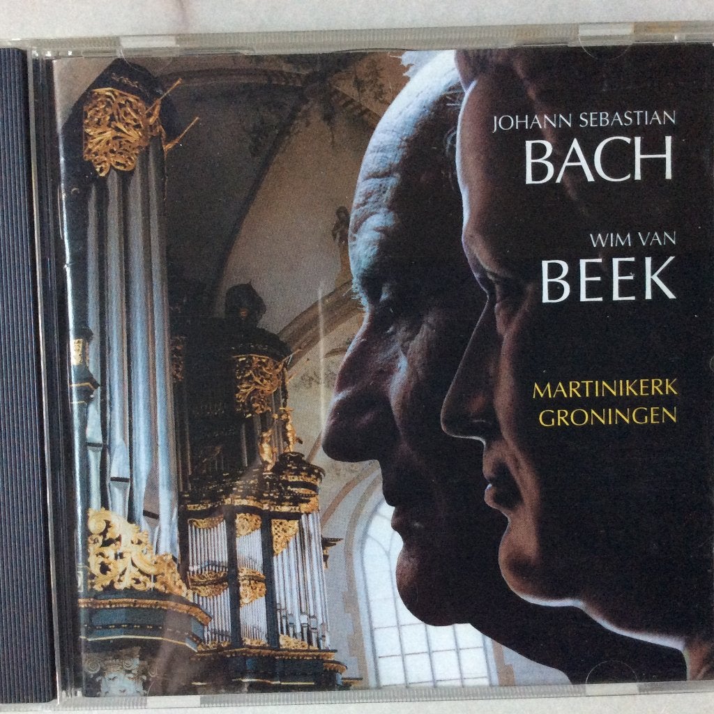 Orgel - Wim Van Beek, Martini Groningen JS Bach., Cd's en Dvd's, Soloconcert, Ophalen of Verzenden, Zo goed als nieuw, Barok